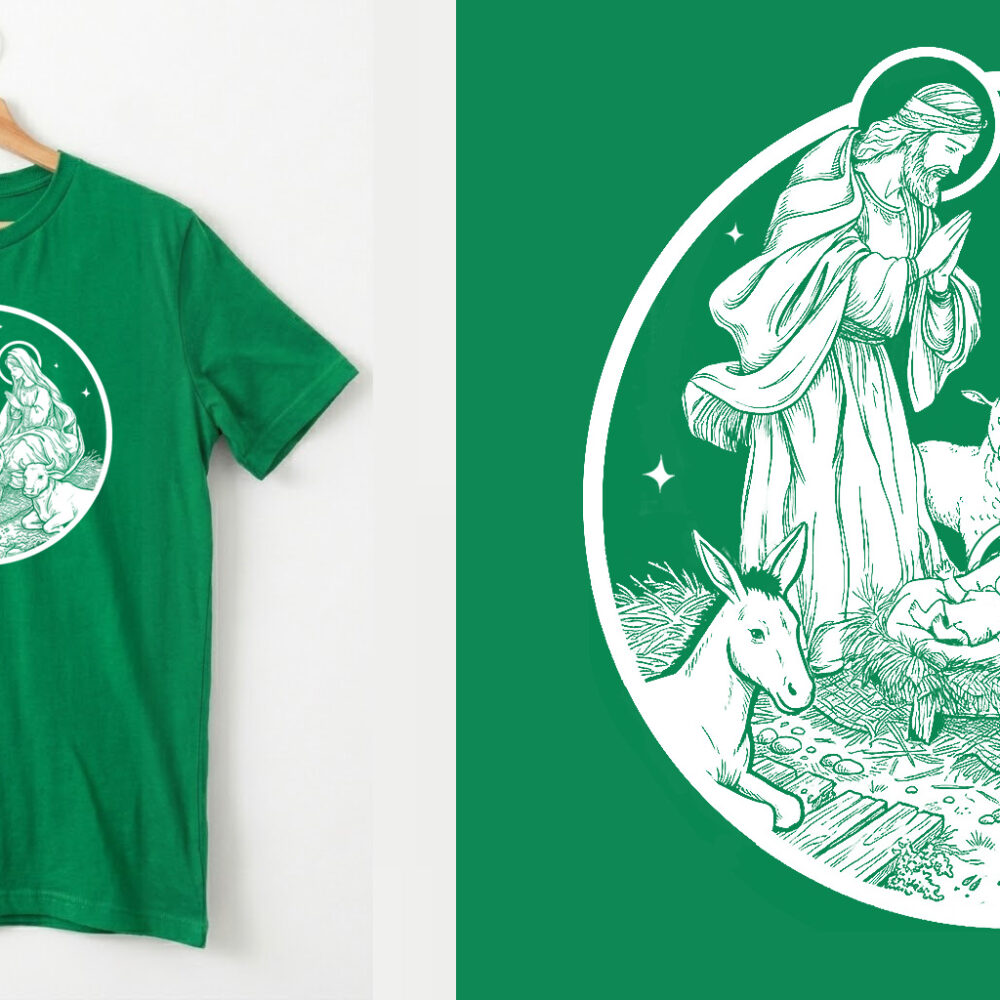 Camiseta Pesebre Niño Jesús